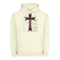Pigment Pistachio knights templar crusader cross ring order be without fear t shirt Urban Hoodie - linhVisuals