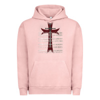 Pigment Salmon knights templar crusader cross ring order be without fear t shirt Urban Hoodie - linhVisuals