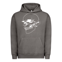 Pigment Tornado creepy cool egirl eboy pastel goth vaporwave glitch skull sweatshirt Urban Hoodie - linhVisuals