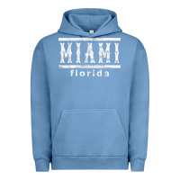 Pigment Pebble Blue miami florida souvenir t shirt Urban Hoodie - linhVisuals