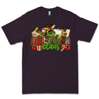 Plum teacher claus christmas Premium Tee - CowGirlArtShop