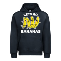 Navy lets go bananas shirt  funny fruit pun shirt  banana t shirt Urban Hoodie - linhVisuals