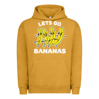 Pigment Peanut Butter lets go bananas shirt  funny fruit pun shirt  banana t shirt Urban Hoodie - linhVisuals