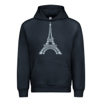 Eiffel Tower With Diamonds The Parisian French Love Sign T Shirt Urban Hoodie | Teevron