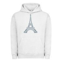 Pigment Lunar Rock eiffel tower with diamonds the parisian french love sign t shirt Urban Hoodie - linhVisuals