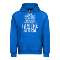 Cobalt fate whispers to warrior i am the storm quote gritty fighter t shirt Urban Hoodie - linhVisuals