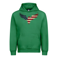 Emerald bald eagle  america Urban Hoodie - linhVisuals