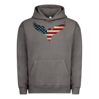Pigment Tornado bald eagle  america Urban Hoodie - linhVisuals