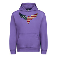 Tulip bald eagle  america Urban Hoodie - linhVisuals