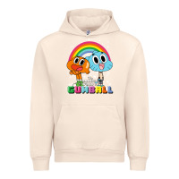 Sandshell cn the amazing world of gumball & darwin rainbow portrait pullover hoo Urban Hoodie - linhVisuals