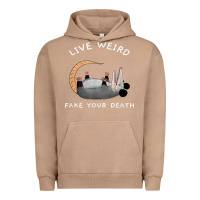 Pigment Burro funny opossum possum tee live weird fake your death t shirt Urban Hoodie - linhVisuals