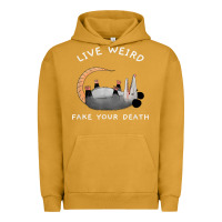 Pigment Peanut Butter funny opossum possum tee live weird fake your death t shirt Urban Hoodie - linhVisuals