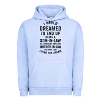 Pigment Grape Ice mens i never dreamed i'd end up being a son in law funny gift t shirt Urban Hoodie - linhVisuals