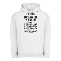 Pigment Lunar Rock mens i never dreamed i'd end up being a son in law funny gift t shirt Urban Hoodie - linhVisuals