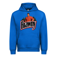 Cobalt brawny paper towel guy Urban Hoodie - linhVisuals