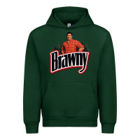 Forest Green brawny paper towel guy Urban Hoodie - linhVisuals