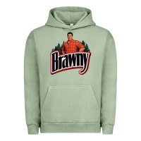 Pigment Oil Green brawny paper towel guy Urban Hoodie - linhVisuals