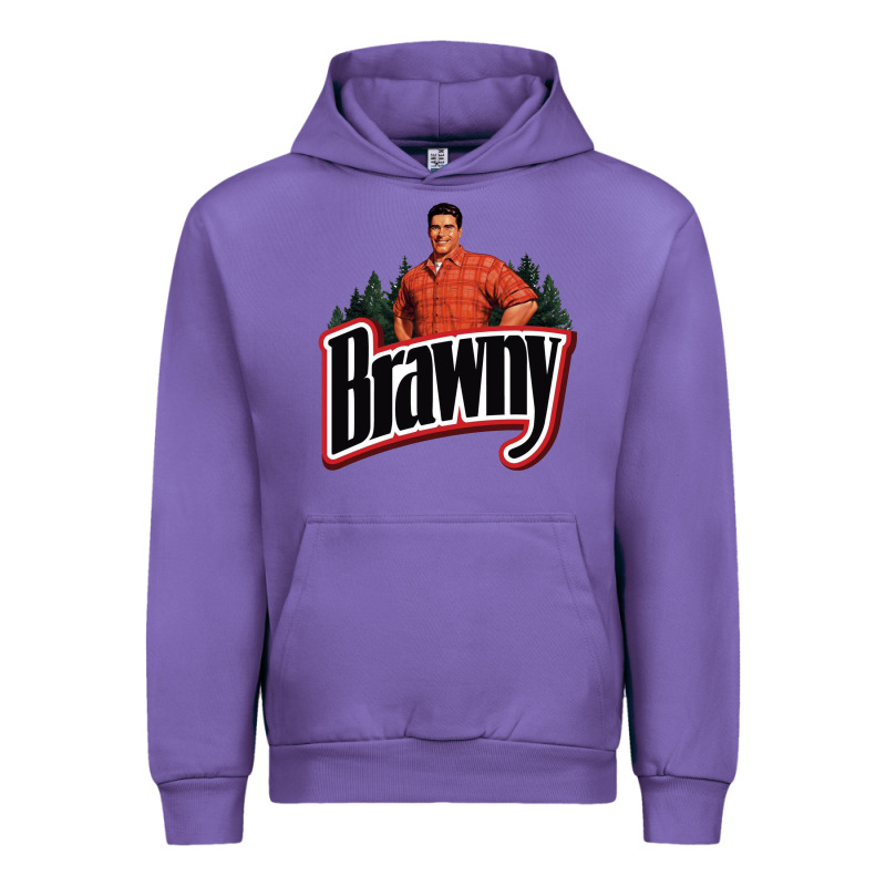 Brawny Paper Towel Guy Urban Hoodie by linhVisuals | Teevron