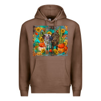 Chestnut fall heifer cows Premium Hoodie - RanaPortraitStore