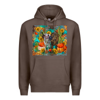 Coffee fall heifer cows Premium Hoodie - RanaPortraitStore