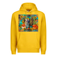 Lemon fall heifer cows Premium Hoodie - RanaPortraitStore