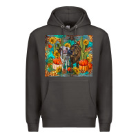 Smoke fall heifer cows Premium Hoodie - RanaPortraitStore