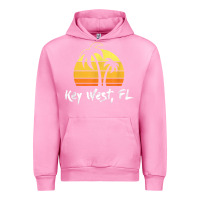 Fuchsia Pink retro key west t shirt florida beach shirt Urban Hoodie - linhVisuals