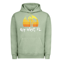 Pigment Oil Green retro key west t shirt florida beach shirt Urban Hoodie - linhVisuals