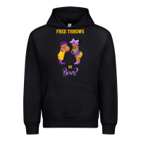 Black free throws or bows basketball baby gender reveal t shirt Urban Hoodie - linhVisuals
