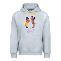 Heather Grey free throws or bows basketball baby gender reveal t shirt Urban Hoodie - linhVisuals