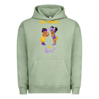 Pigment Oil Green free throws or bows basketball baby gender reveal t shirt Urban Hoodie - linhVisuals