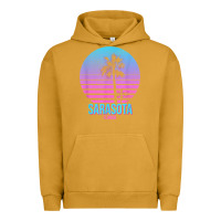 Pigment Peanut Butter sarasota florida vintage retro palm tree t shirt Urban Hoodie - linhVisuals