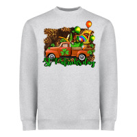 Heather Grey st patricks day loads of truck Heavyweight Sweatshirt - AdoDesignShop