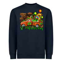 Navy st patricks day loads of truck Heavyweight Sweatshirt - AdoDesignShop