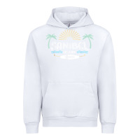 White sanibel island retro style florida t shirt Urban Hoodie - linhVisuals
