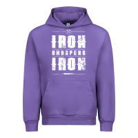 Tulip iron sharpens iron proverbs christian bible verse religious pullover h Urban Hoodie - linhVisuals