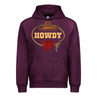 Mauve Wine howdy shirt western rodeo country cowboy texan t shirt Urban Hoodie - linhVisuals
