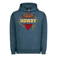 Pigment Midnight Navy howdy shirt western rodeo country cowboy texan t shirt Urban Hoodie - linhVisuals