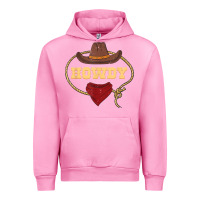 Fuchsia Pink howdy shirt western rodeo country cowboy texan t shirt Urban Hoodie - linhVisuals