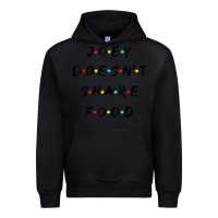 Black funny joey doesn't share food how you doin quoted friends t shirt Urban Hoodie - linhVisuals