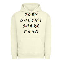Pigment Pistachio funny joey doesn't share food how you doin quoted friends t shirt Urban Hoodie - linhVisuals
