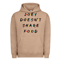 Pigment Burro funny joey doesn't share food how you doin quoted friends t shirt Urban Hoodie - linhVisuals