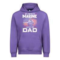 Tulip my favorite marine calls me dad t  shirt father's day flag my favorite Urban Hoodie - linhVisuals
