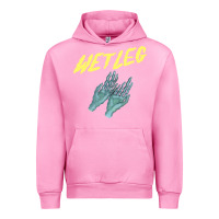 Fuchsia Pink wetleg merch Urban Hoodie - linhVisuals