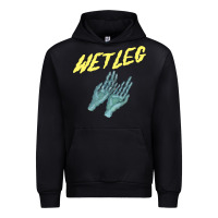 Black wetleg merch Urban Hoodie - linhVisuals