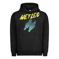 Pigment Black wetleg merch Urban Hoodie - linhVisuals