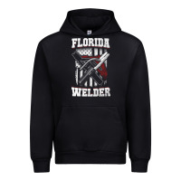 Black welding longsleeves t shirt florida fl american welder gifts Urban Hoodie - linhVisuals