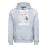 Heather Grey welding longsleeves t shirt florida fl american welder gifts Urban Hoodie - linhVisuals