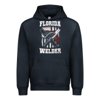 Navy welding longsleeves t shirt florida fl american welder gifts Urban Hoodie - linhVisuals