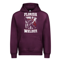 Mauve Wine welding longsleeves t shirt florida fl american welder gifts Urban Hoodie - linhVisuals